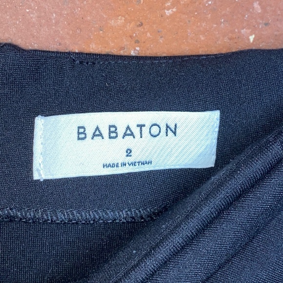 Babaton Asymmetrical Black Jethro Skirt - Picture 3 of 6